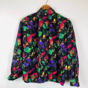 Vintage Colorful Blouse